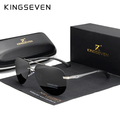Trendy Techify's - Kingsevens Solglasögon Med Spegelglas