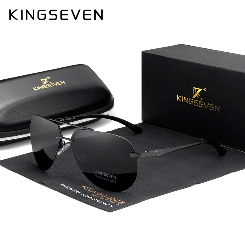 Trendy Techify's - Kingsevens Solglasögon Med Spegelglas