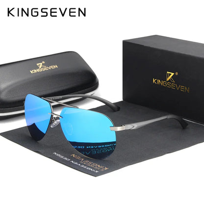 Trendy Techify's - Kingsevens Solglasögon Med Spegelglas