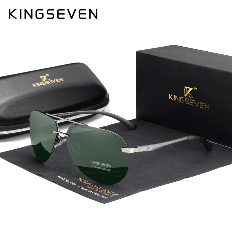 Trendy Techify's - Kingsevens Solglasögon Med Spegelglas
