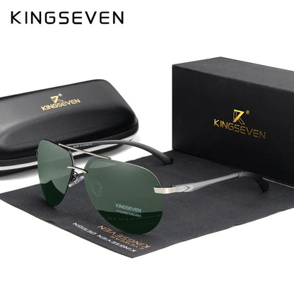Trendy Techify's - Kingsevens Solglasögon Med Spegelglas