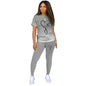 Trendy Techify's Trängingsset - Leggings & T-Shirt